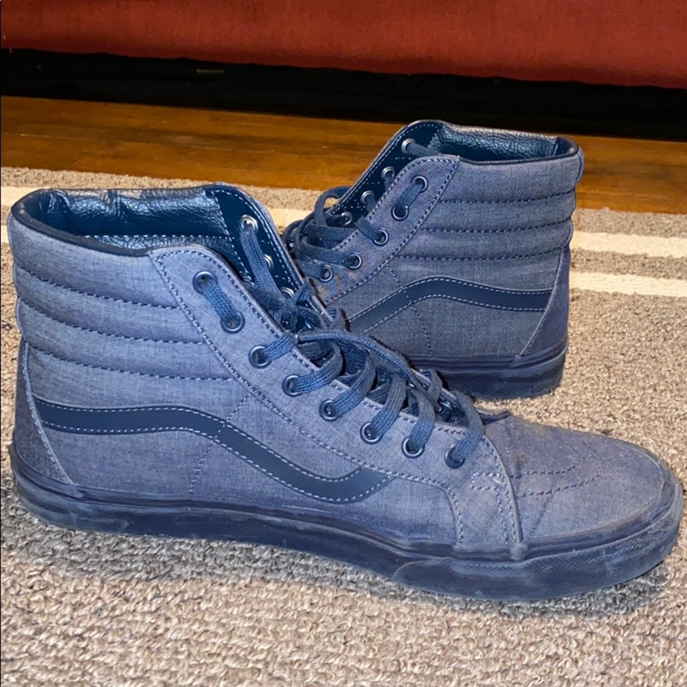 Vans Navy Hi-Tops 12
